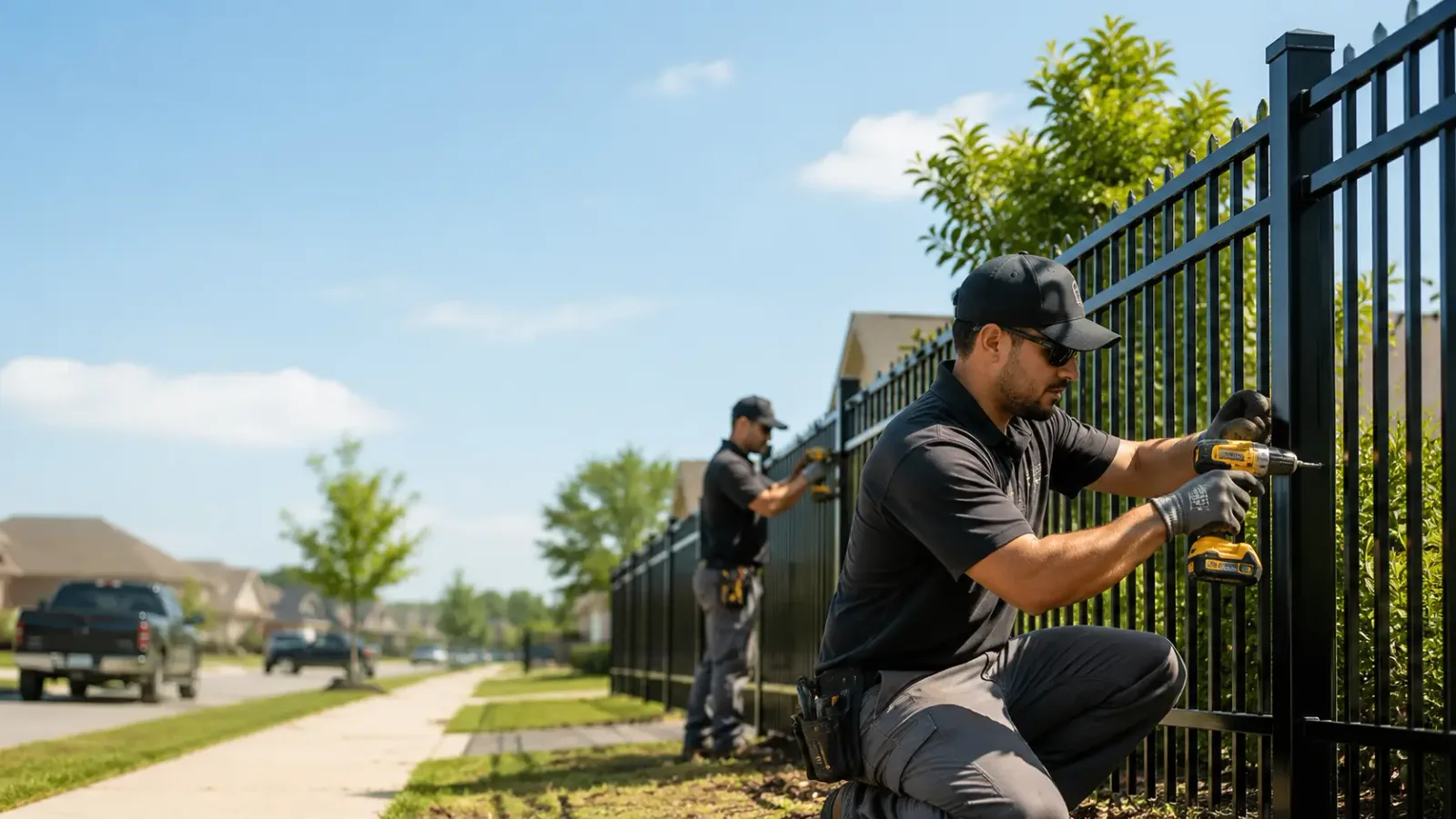 Metal Fence Installation in Fackler, AL